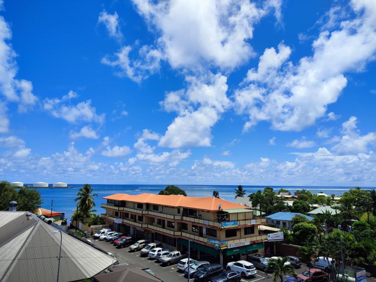 Blue Moana Studio Papeete - Sea View, Ac, Fast Wifi, Pool, Gym المظهر الخارجي الصورة