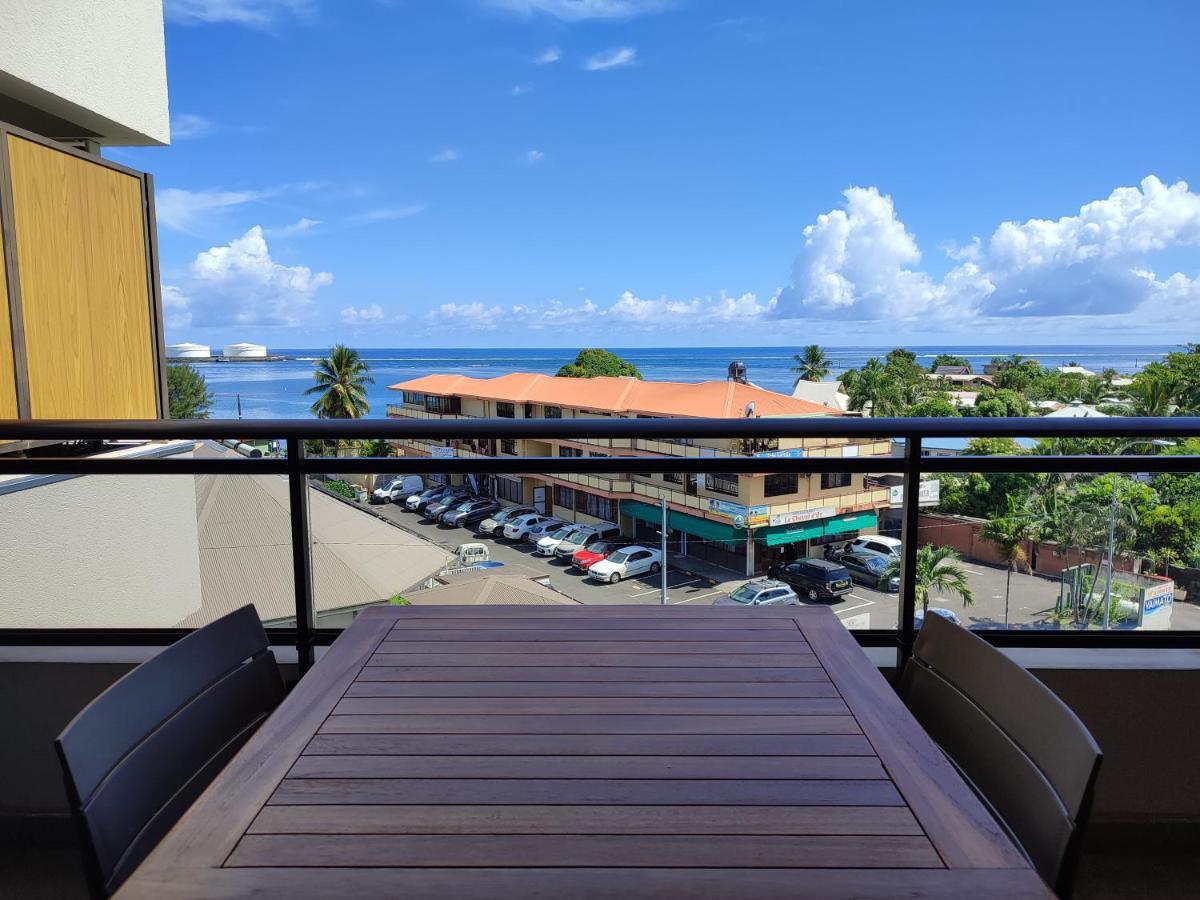 Blue Moana Studio Papeete - Sea View, Ac, Fast Wifi, Pool, Gym المظهر الخارجي الصورة