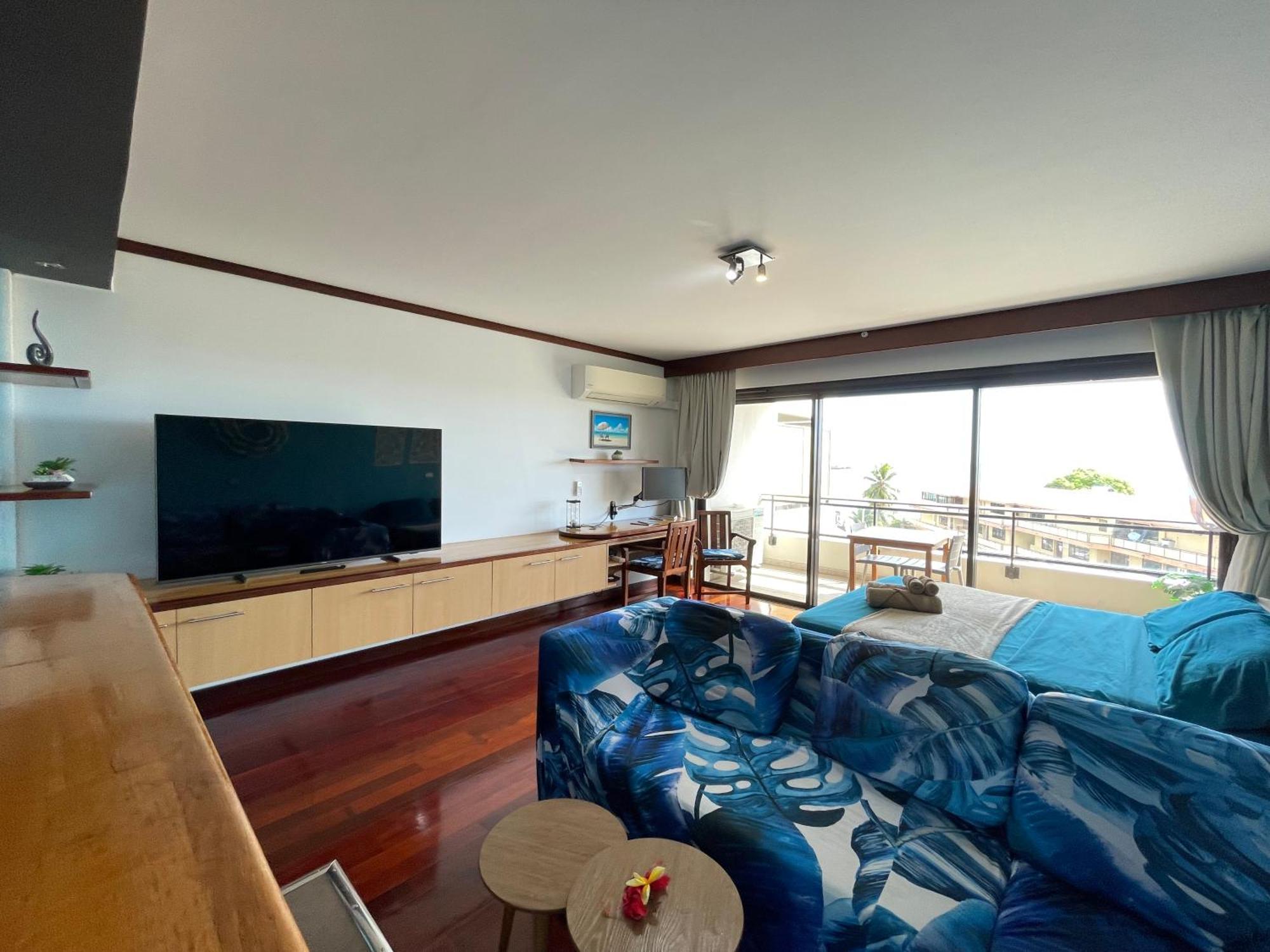 Blue Moana Studio Papeete - Sea View, Ac, Fast Wifi, Pool, Gym المظهر الخارجي الصورة